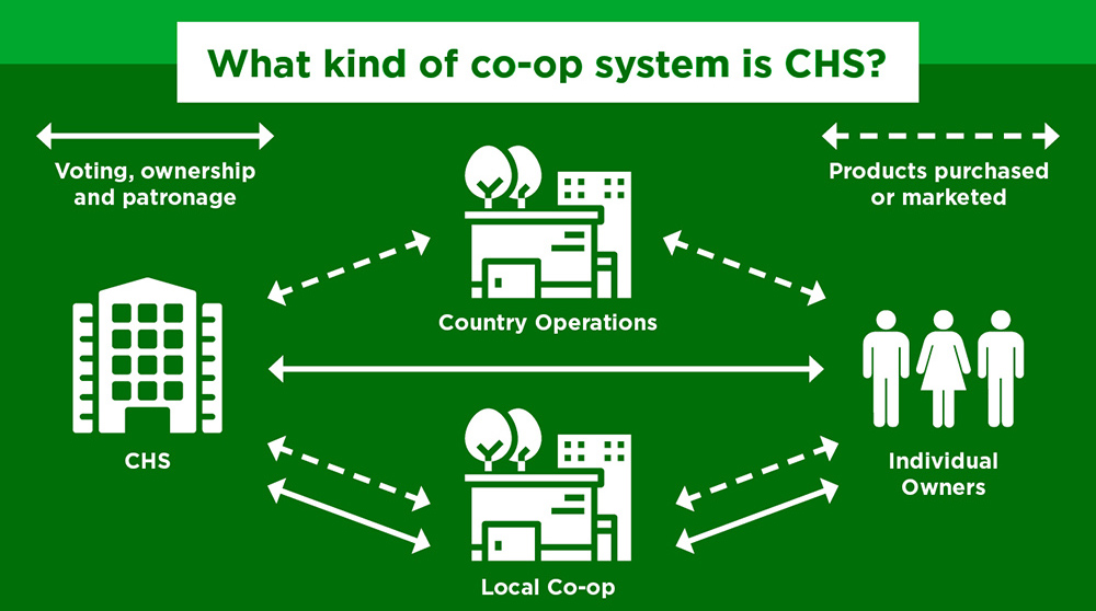 National Co-op Month graphic