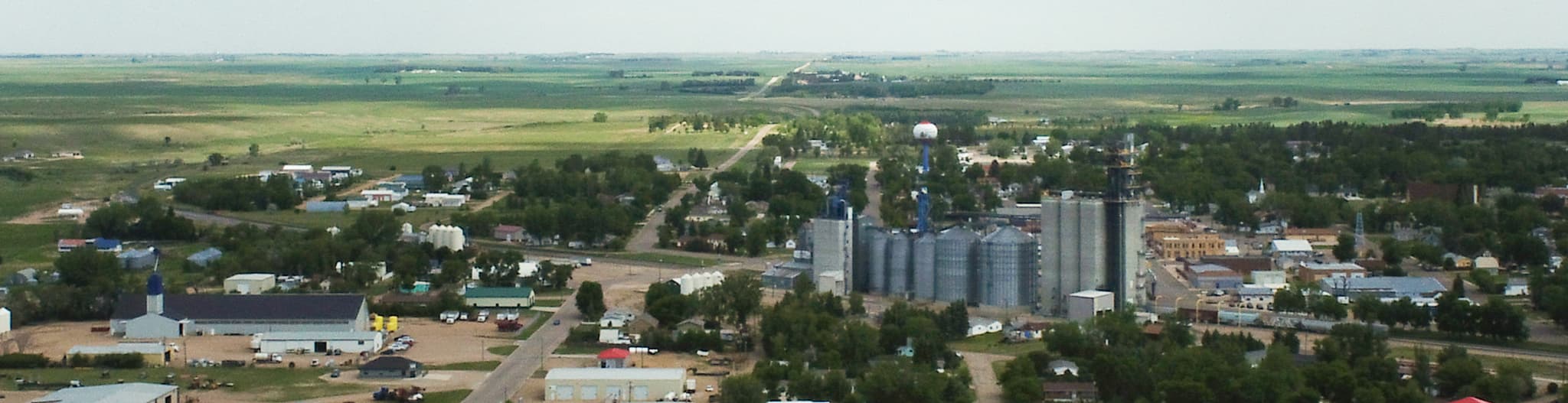 Aerial image of CHS Garrison