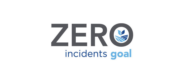 Zero incidents goal logo